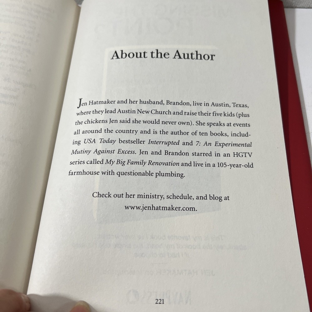 For the Love: Fighting for Grace in a Wo- hardcover, 9780718031824, Jen Hatmaker - Picture 8 of 11
